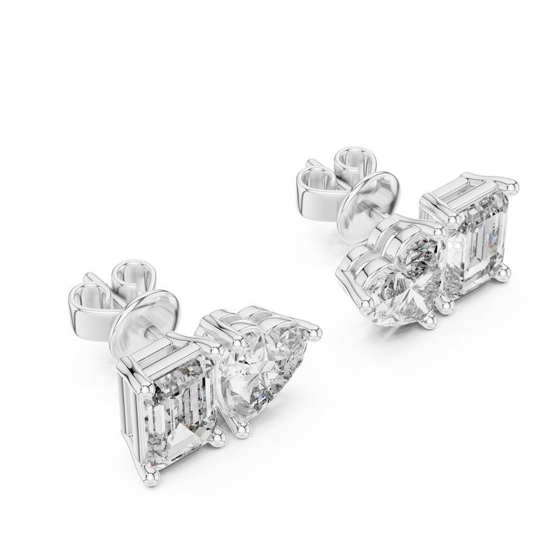 Earring ER-34@7 - White Gold - Image