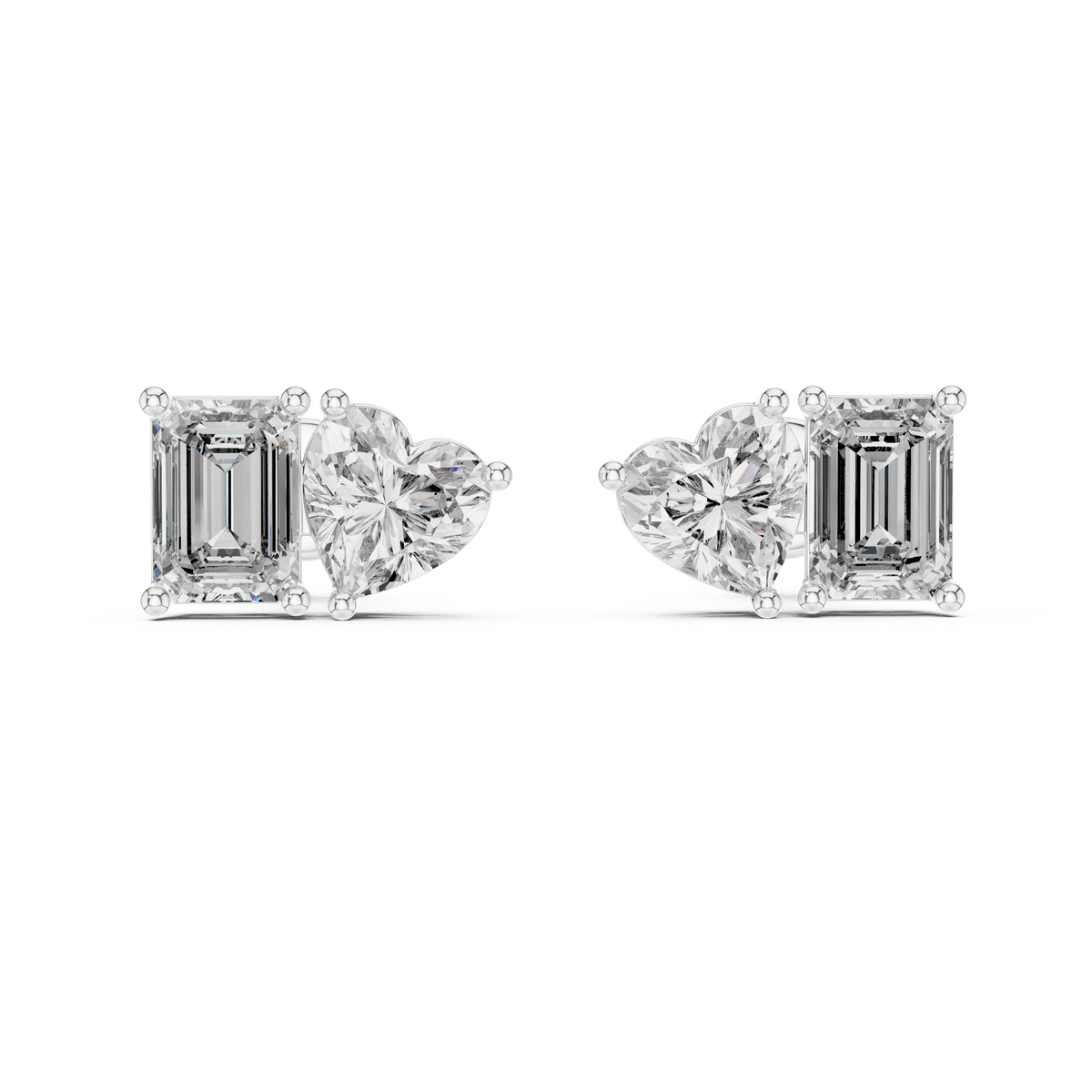 Earring ER-34@7 - White Gold - Image