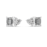 Earring ER-34@7 - White Gold - Image
