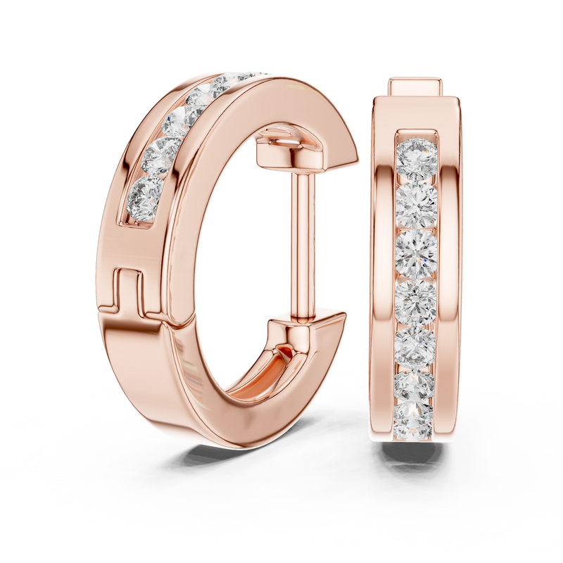 Earring 352@7 - Rose Gold - Image
