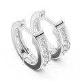 Earring 352@7 - White Gold - Image