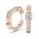 Earring 354@7 - Rose Gold - Image
