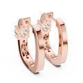 Earring 354@7 - Rose Gold - Image