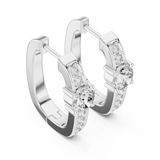Earring 354@7 - White Gold - Image
