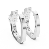 Earring 354@7 - White Gold - Image