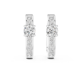 Earring 354@7 - White Gold - Image
