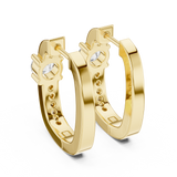 Earring 354@7 - Yellow Gold - Image