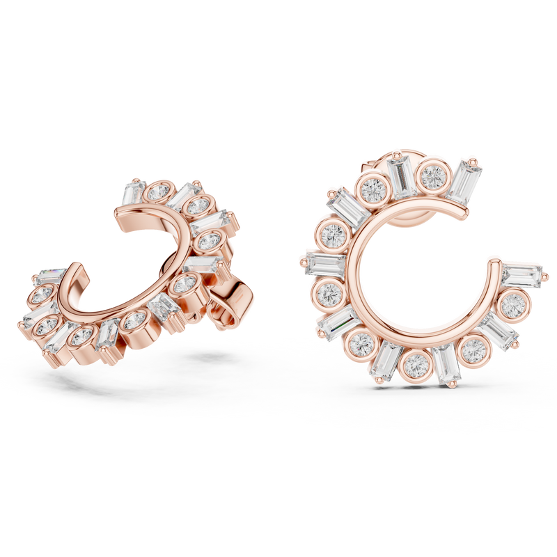 Earring 356@7 - Rose Gold - Image