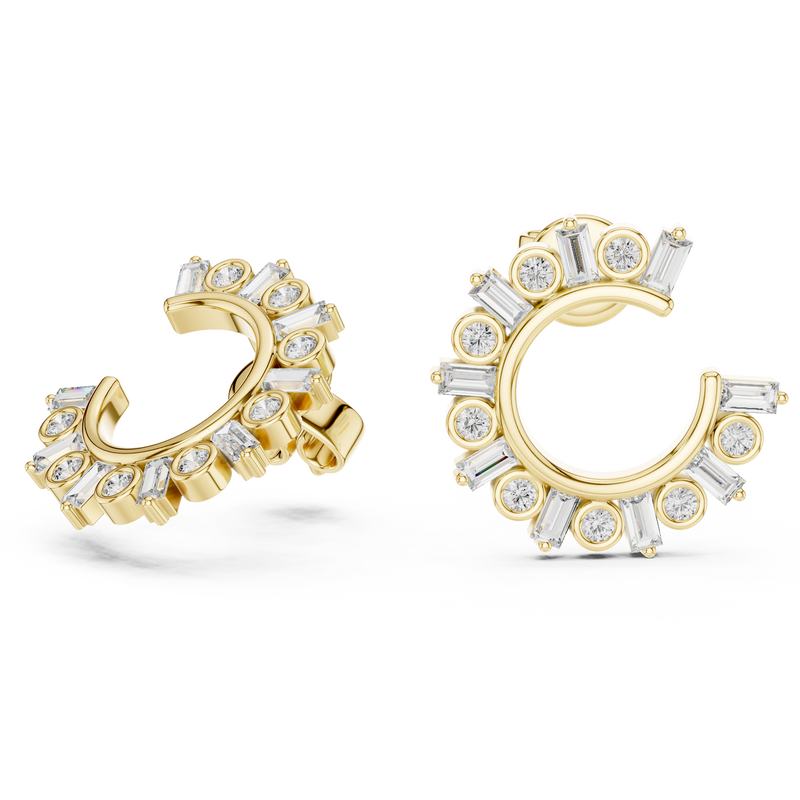 Earring 356@7 - Yellow Gold - Image
