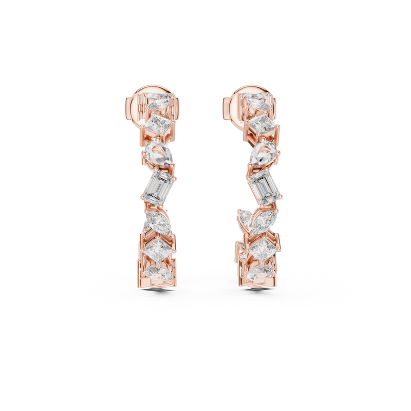 Earring 357@7 - Rose Gold - Image