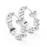 Earring 359 - White Gold - Image