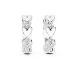 14K IGI Certified Diamond Earring with E-F Color VVS-VS Clarity Diamonds 359