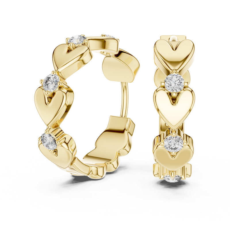 Earring 359 - Yellow Gold - Image