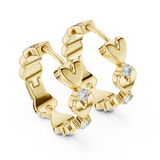 Earring 359 - Yellow Gold - Image