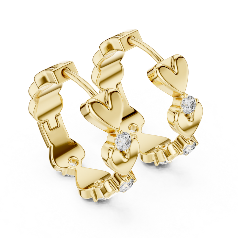 Earring 359 - Yellow Gold - Image