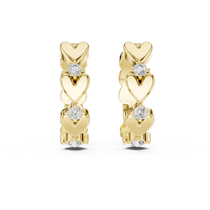 Earring 359 - Yellow Gold - Image