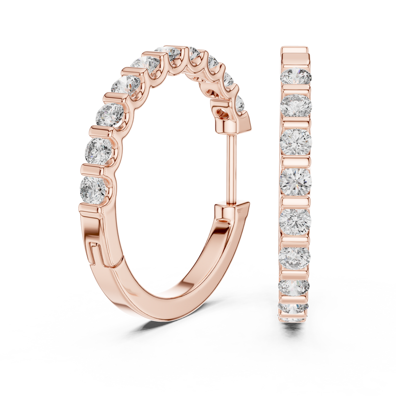Earring 362@7 - Rose Gold - Image