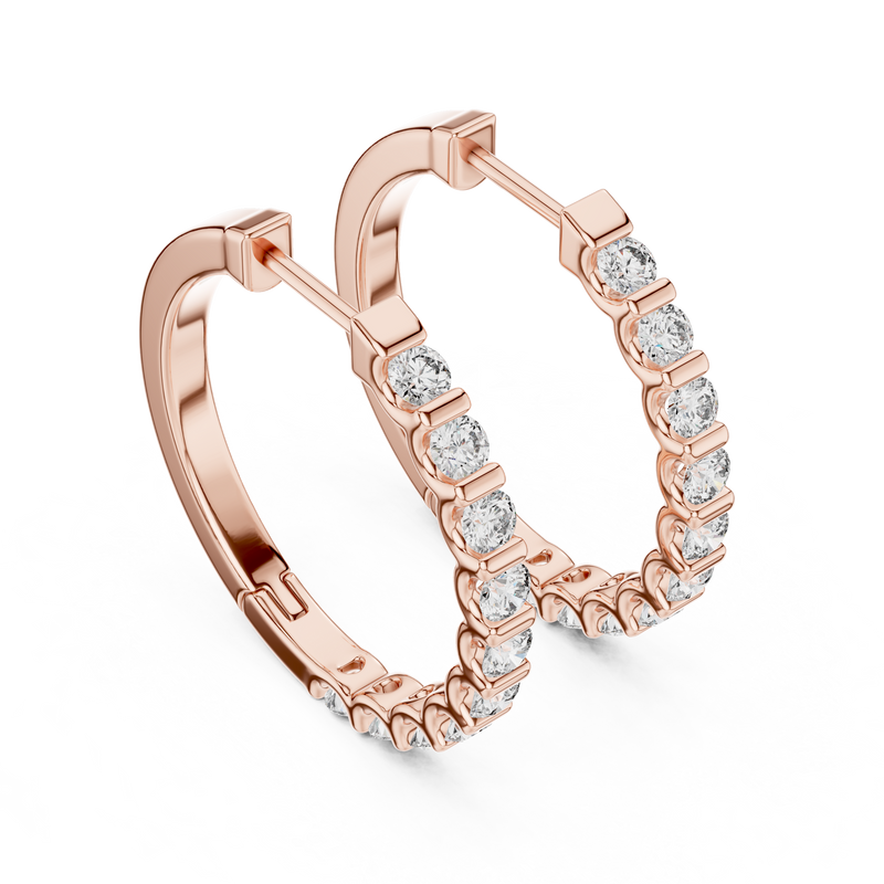 Earring 362@7 - Rose Gold - Image