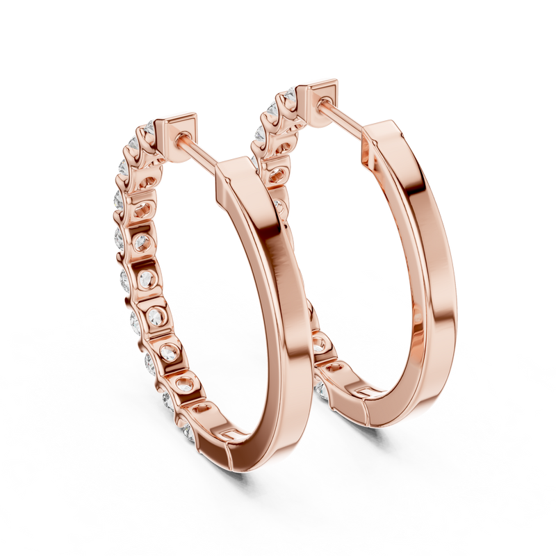 Earring 362@7 - Rose Gold - Image
