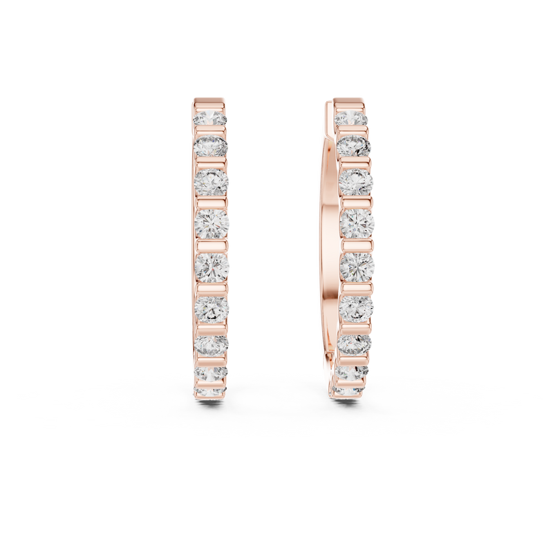 Earring 362@7 - Rose Gold - Image