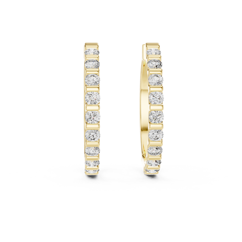 Earring 362@7 - Yellow Gold - Image