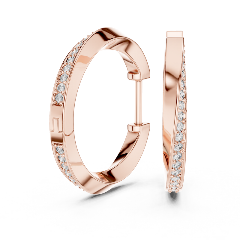 Earring 368@7 - Rose Gold - Image