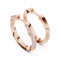 Earring 368@7 - Rose Gold - Image