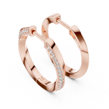 Earring 368@7 - Rose Gold - Image