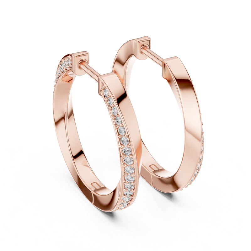 Earring 368@7 - Rose Gold - Image