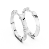 Earring 368@7 - White Gold - Image