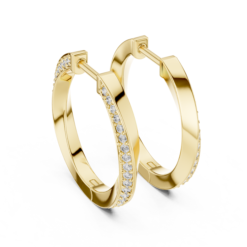 Earring 368@7 - Yellow Gold - Image