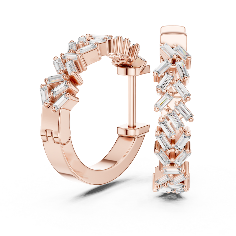 Earring 370@7 - Rose Gold - Image