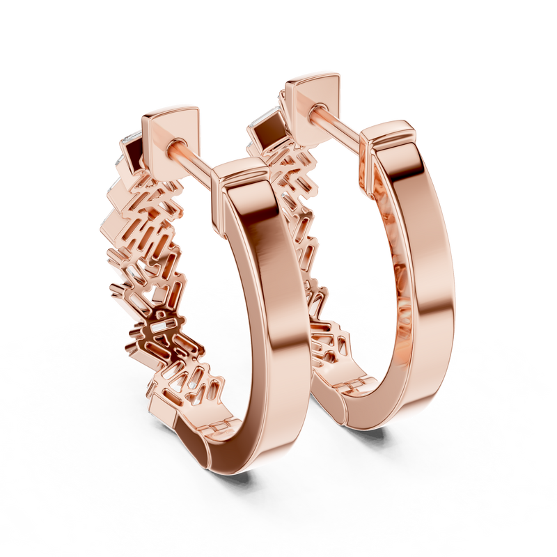 Earring 370@7 - Rose Gold - Image