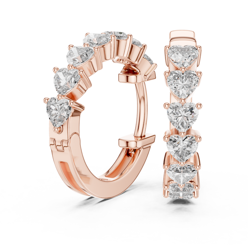 Earring 372@7 - Rose Gold - Image