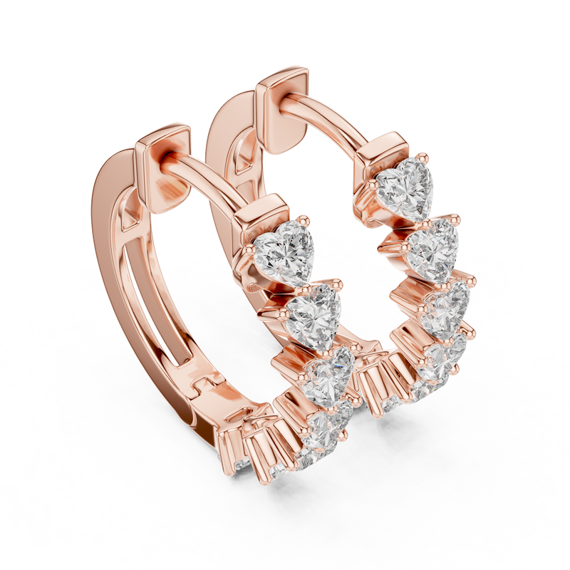 Earring 372@7 - Rose Gold - Image