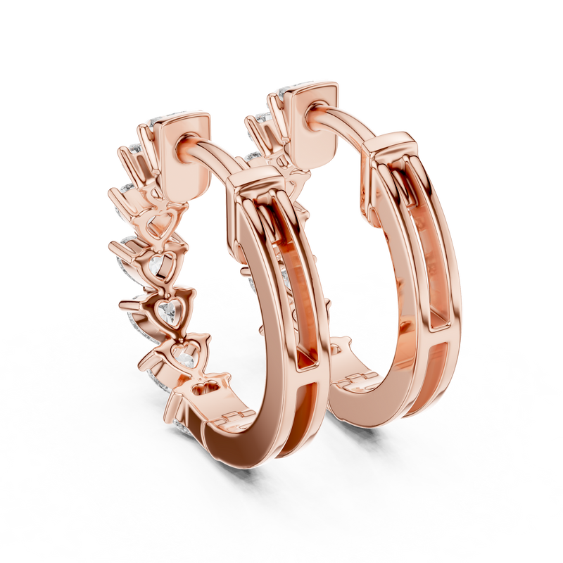 Earring 372@7 - Rose Gold - Image