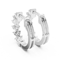 Earring 372@7 - White Gold - Image