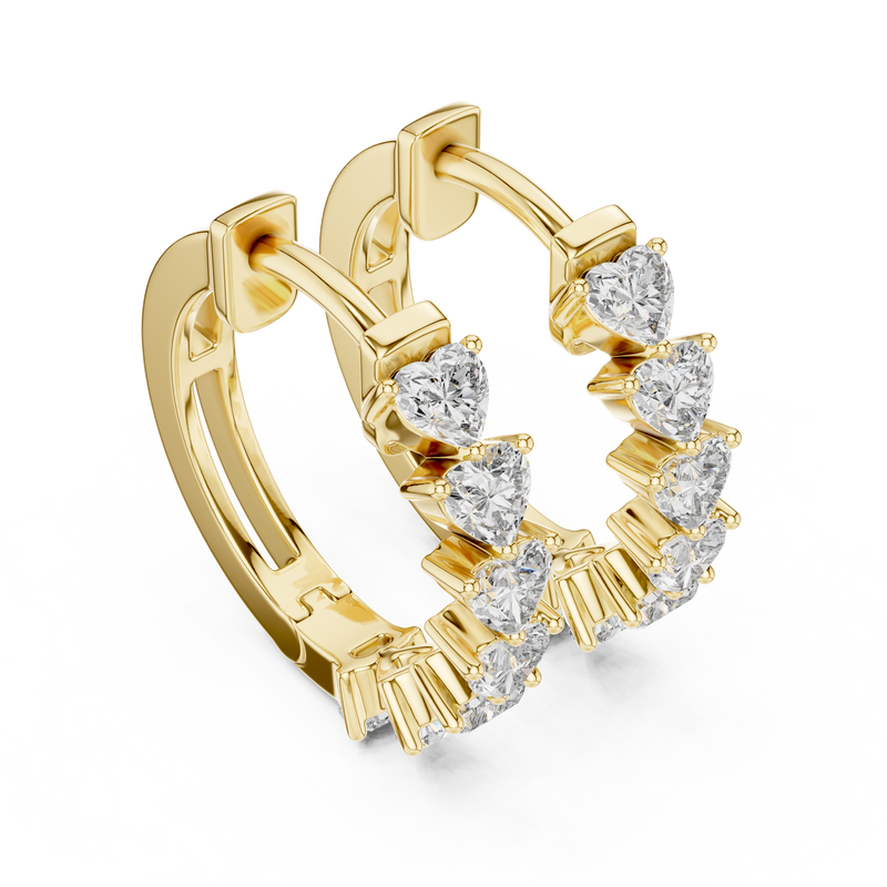 Earring 372@7 - Yellow Gold - Image