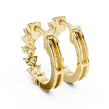 Earring 372@7 - Yellow Gold - Image