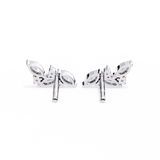 14K White Gold IGI Certified Marquise Diamond Cluster Earrings, D-E Color, VVS/VS Clarity