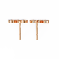 14K White Gold IGI Certified Marquise Diamond Cluster Earrings, D-E Color, VVS/VS Clarity