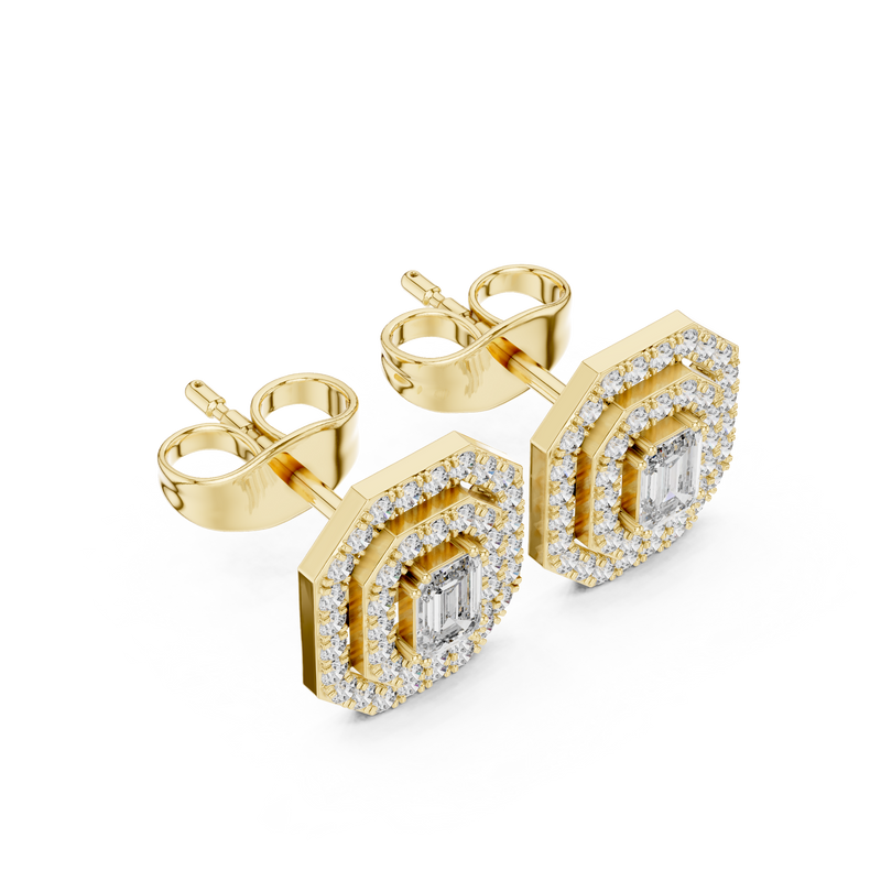 Earring 3#10001E_109_A_S - Yellow Gold - Image