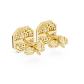 Earring 3#10001E_109_A_S - Yellow Gold - Image