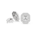 Earring 3#10001E_109_A_S - White Gold - Image