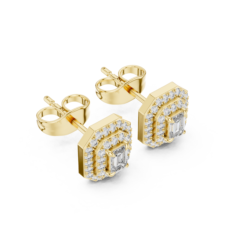 Earring 3#10002E_110_A - Yellow Gold - Image