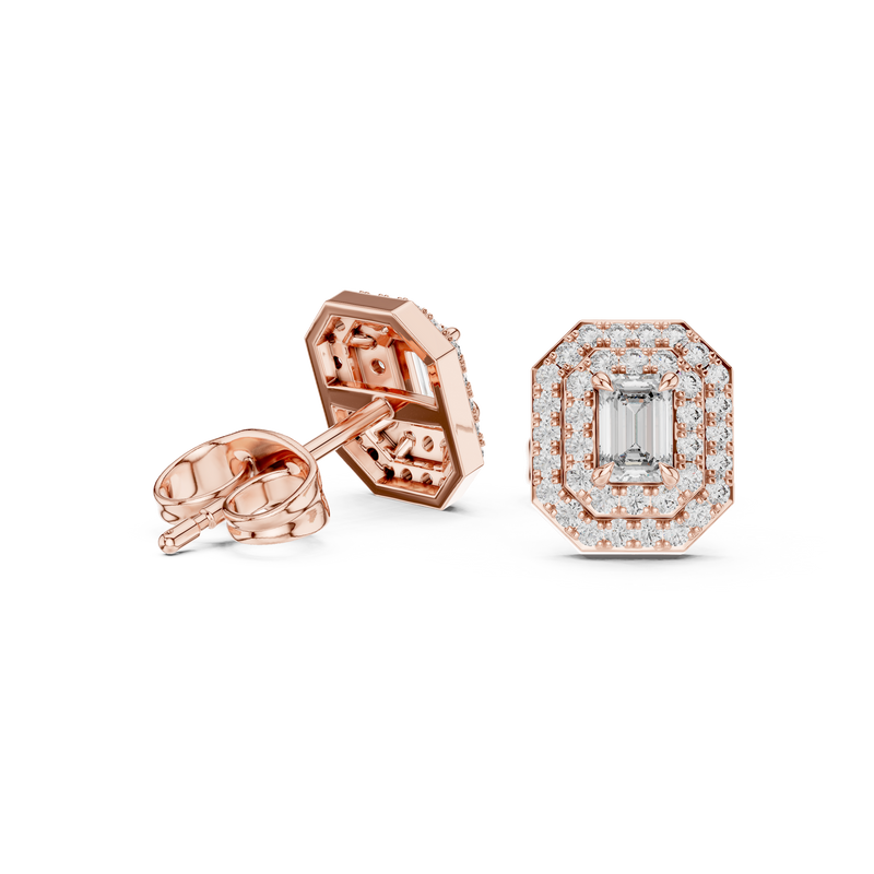 Earring 3#10002E_110_A - Rose Gold - Image