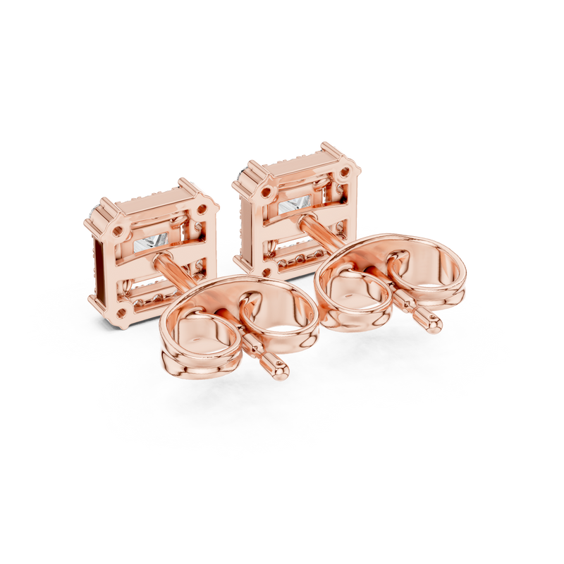 Earring 3#10003E_111_S - Rose Gold - Image