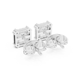 Earring 3#10003E_111_S - White Gold - Image