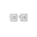 Earring 3#10003E_111_S - White Gold - Image