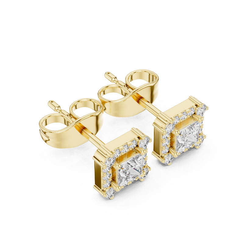 Earring 3#10003E_111_S - Yellow Gold - Image